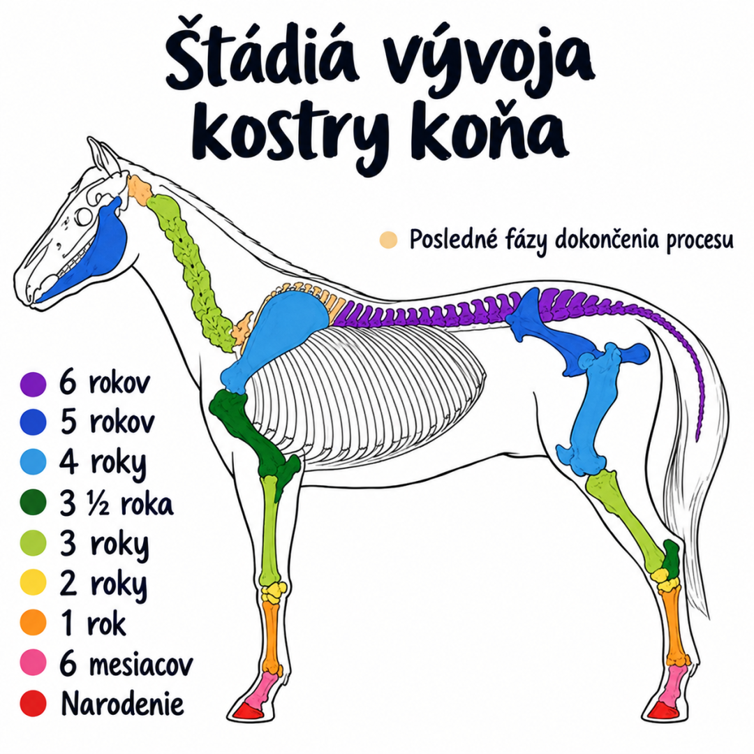 Dokedy rastie kôň a kedy je pripravený na jazdenie?